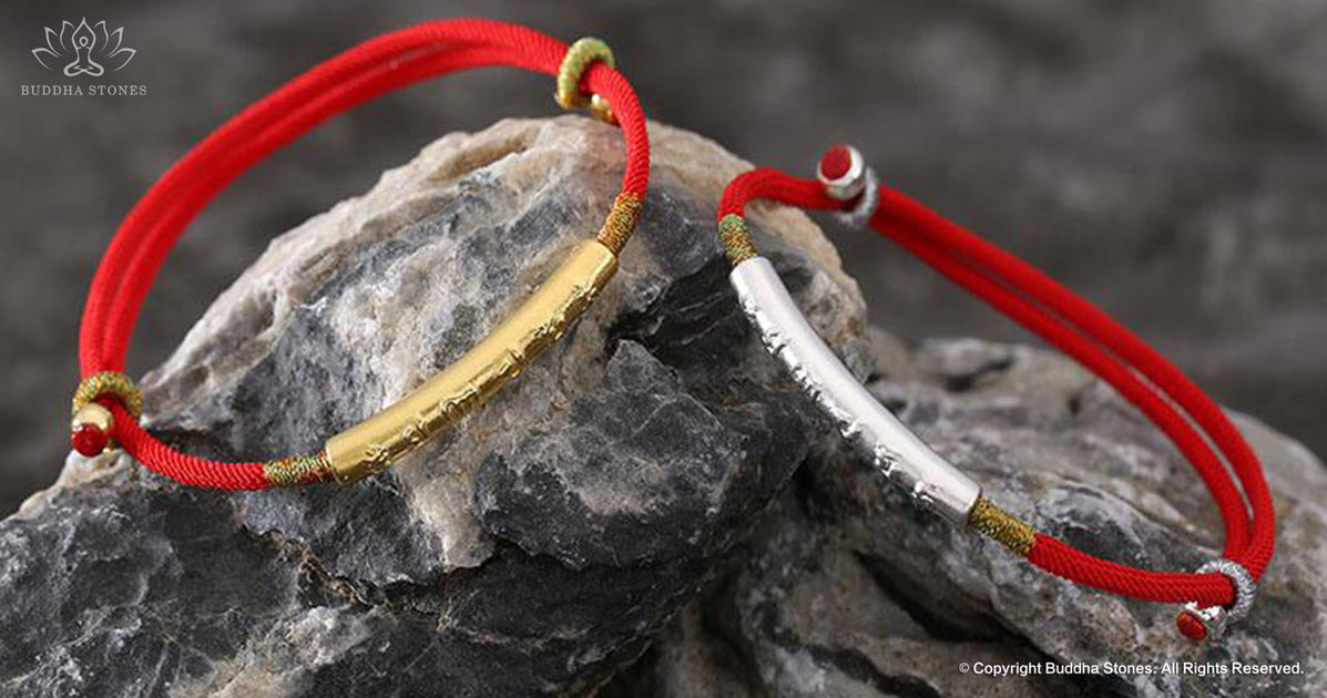 Jewelry, Red String Bracelets With Lucky Chinese Symbolize