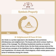 Buddha Stones Simple Pattern Meditation Prayer Spiritual Zen Practice Yoga Clothing Women's Set