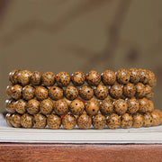 Buddha Stones 108 Mala Beads Bodhi Seed Red Agate Auspiciousness Bracelet