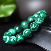 Buddha Stones Natural Malachite Protection Calmness Bracelet Bracelet BS 10