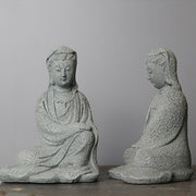 Buddha Stones Avalokitesvara Statue Blessing Home Decoration
