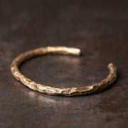 Buddha Stones Tibetan Bump Texture Copper Luck Cuff Bracelet Bangle Bracelet Bangle BS 55mm