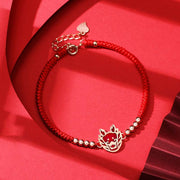 Buddha Stones 12 Chinese Zodiac Lucky Red String Bracelet Bracelet BS Dragon(Bracelet Size 14+3.5cm)
