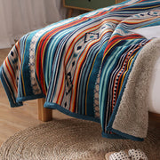 Buddha Stones Geometric Warm Soft Bed Throw Blanket