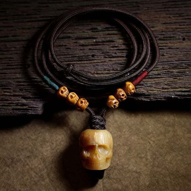 Buddha Stones Tibetan Camel Bone Skull The Lord of the Corpse