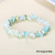 Natural Irregular Shape Crystal Stone Warmth Soothing Bracelet Bracelet BS Amazonite