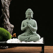 Buddha Stones Tibetan Meditation Contemplation Buddha Serenity Compassion Statue Figurine Decoration Decorations BS 6
