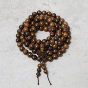 Buddha Stones 108 Mala Beads Bracelet Prayer Meditation Sandalwood Elastic Bracelet BS 2
