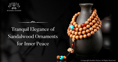 Tranquil Elegance of Sandalwood Ornaments for Inner Peace
