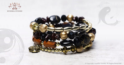 Black Onyx Bracelets for Yin and Yang Harmony