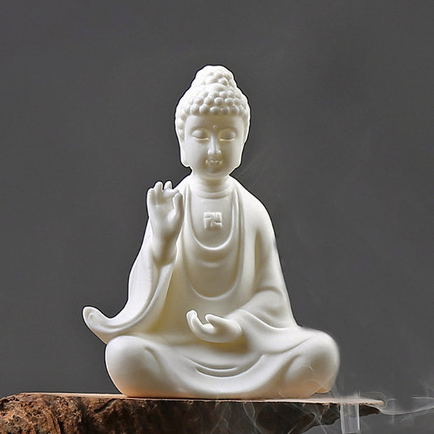 Buddha Avalokitesvara Ksitigarbha Bodhisattva Blessing Ceramic LED Decoration Decorations BS 2