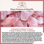 FREE Today: Healing and Compassion Natural Rose Quartz Metal Cuff Bracelet Bangle - image 5