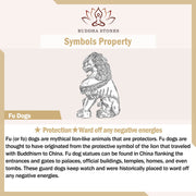 Buddha Stones Small Pair of Lion Fu Foo Dogs Ward Off Evil Protection Home Resin Decoration (Extra 30% Off | USE CODE: FS30) - image 8