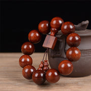 FREE Today:  Sooth and Relaxation Tibetan Small Leaf Red Sandalwood Bracelet