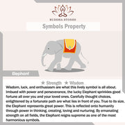 Buddha Stones Little Elephant Holding Leaf Purple Clay Backflow Smoke Fountain Healing Incense Burner Decoration - image 7