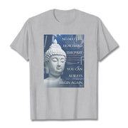 Buddha Stones You Can Always Begin Again Tee T-shirt T-Shirts BS LightGrey 2XL