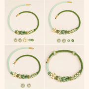 Buddha Stones Handmade Peach Blossom Knot Eight Thread Peace Knot Luck Protection Bracelet (Extra 35% Off | USE CODE: FS35) - image 5