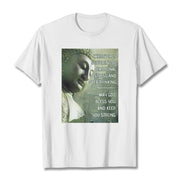 Buddha Stones Whoever Is Suffering Of Emotional Stress Tee T-shirt T-Shirts BS White 2XL