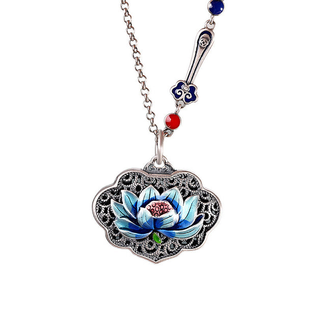 Buddha Stones Lotus Auspicious Cloud New Beginning Necklace Pendant Ring (Extra 30% Off | USE CODE: FS30) - image 9