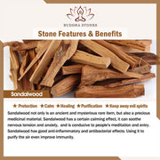 Buddha Stones Multicolored Lacquer Craft Sandalwood Single Wrap Beaded Protection Bracelet - image 6