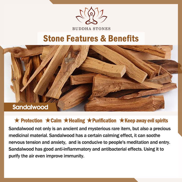 Buddha Stones Mini Small PiXiu Sandalwood Protection Home Decoration