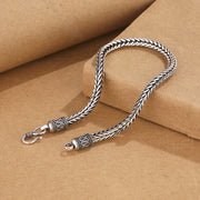 FREE Today: Balance Energy Vintage Dragon Keel Braided Twisted Design Wealth Buckle Bracelet