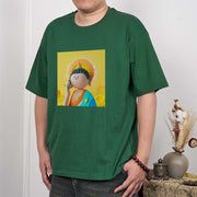 Buddha Stones Buddha Picks Up The Phone Tee T-shirt T-Shirts BS 9