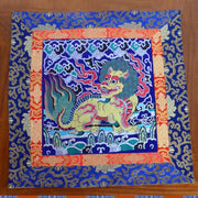 Fengshui Kirin Prayer Altar Mat Healing Meditation Auspicious Symbol Mat (Extra 35% Off | USE CODE: FS35) - Blue - 54*50cm - image 15