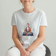 Buddha Stones Sanskrit Heart Sutra Form Is No Other Than Emptiness Tee T-shirt T-Shirts BS 4