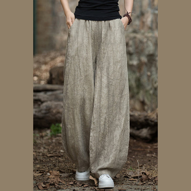 Buddha Stones Retro Tie Dye Harem Pants Casual Women's Yoga Pants With Pockets Harem Pants BS 2