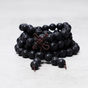 FREE Today: Relieve Anxiety 108 Natural Lava Rock Beads Prayer Mala Bracelet Necklace FREE FREE 3