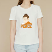 Buddha Stones Close Eyes Peace Buddha Tee T-shirt T-Shirts BS 5