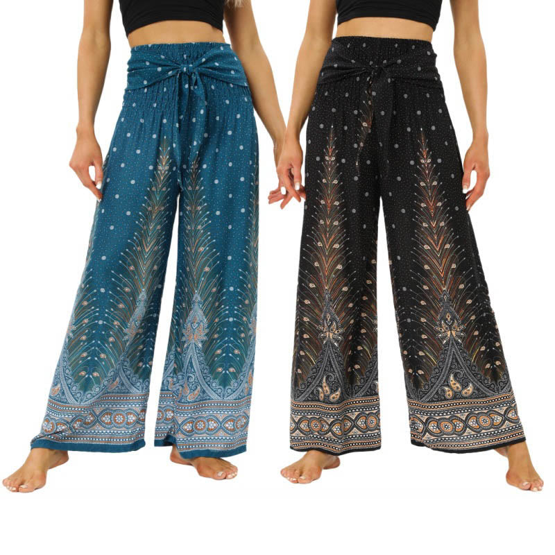 【BAON】Proki Banding Flower Brushed Wide Pants BAON】Proki Banding Flower Brushed Wide Pants