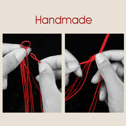 Buddha Stones 999 Gold Bead Handmade Four Thread Wishful Knots Braided Protection Bracelet  (Extra 30% Off | USE CODE: FS30) - image 2