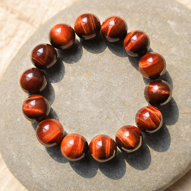 Buddha Stones Natural Tiger Eye Healing Bead Bracelet