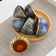 Buddha Stones Colorful Ceramic Teacup Tea Cups - image 21