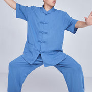 Buddha Stones Meditation Zen Prayer Spiritual Tai Chi Qigong Practice Unisex Embroidery Clothing Set (Extra 30% Off | USE CODE: FS30) - image 34