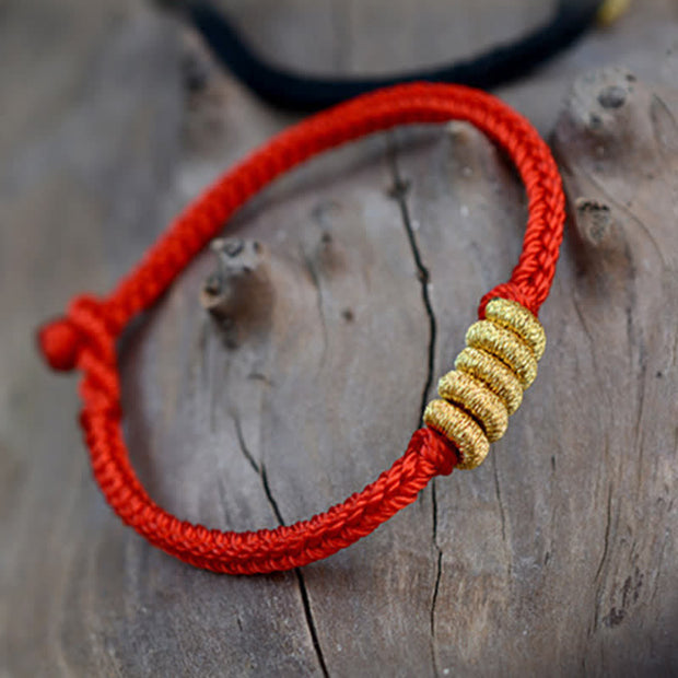 Buddha Stones Handmade Simple Design Chinese Knotting Luck Strength Braid String Bracelet (Extra 35% Off | USE CODE: FS35) - image 6