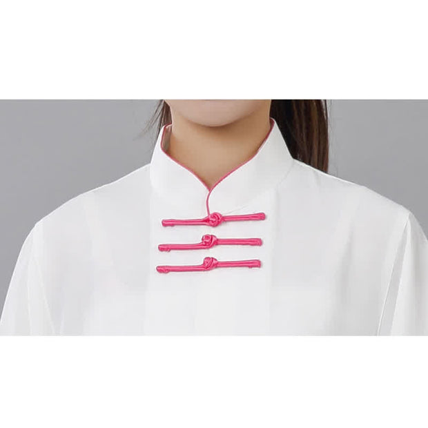 Buddha Stones Lotus Flower Leaf Pattern Tai Chi Meditation Prayer Spiritual Zen Practice Clothing Women's Set (Extra 30% Off | USE CODE: FS30) - image 17