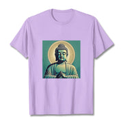 Buddha Stones Aura Green Buddha Tee T-shirt T-Shirts BS Plum 2XL