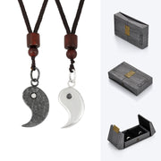 Buddha Stones 990 Sterling Silver Yin Yang Balance Harmony Necklace Pendant (Extra 30% Off | USE CODE: FS30) - Yin&Yang - image 14