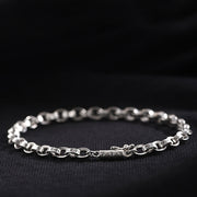 Buddha Stones 925 Sterling Silver Om Mani Padme Hum Carved Design Creativity Metal Bracelet (Extra 30% Off | USE CODE: FS30) - image 8