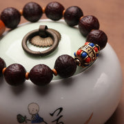 Buddha Stones Tibetan Bodhi Seed Agate Bead Luck Wealth Tassel Charm Wrist Mala (Extra 30% Off | USE CODE: FS30) - image 21