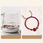 Buddha Stones Handmade Lotus Cinnabar Peace Buckle Blessing Braid Bracelet (Extra 35% Off | USE CODE: FS35) - image 8