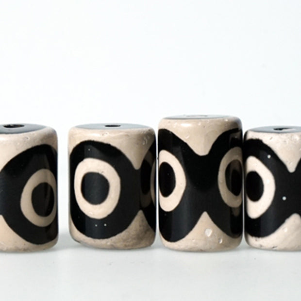 Buddha Stones Ebony Wood Dzi Bead Copper Protection Couple Bracelet (Extra 30% Off | USE CODE: FS30) - image 7