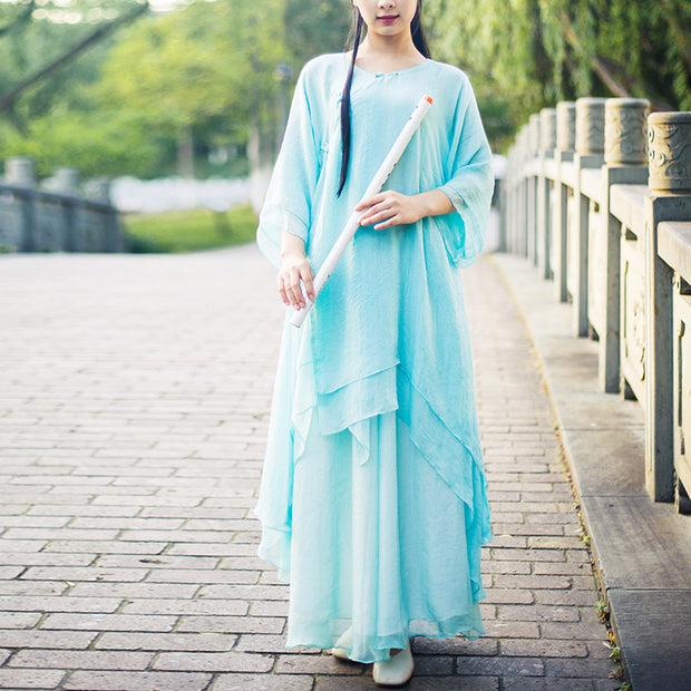 Buddha Stones 3Pcs Yoga Chiffon Clothing Uniform Meditation Zen Practice Women's Set  (Extra 30% Off | USE CODE: FS30) - image 17