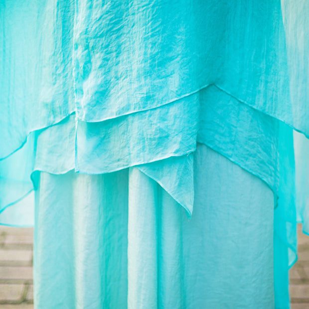 Buddha Stones 3Pcs Yoga Chiffon Clothing Uniform Meditation Zen Practice Women's Set  (Extra 30% Off | USE CODE: FS30) - image 10