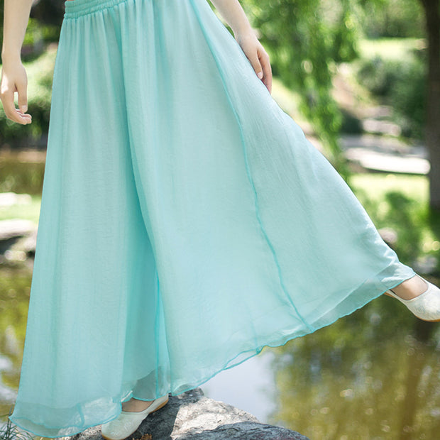 Buddha Stones 3Pcs Yoga Chiffon Clothing Uniform Meditation Zen Practice Women's Set  (Extra 30% Off | USE CODE: FS30) - image 12