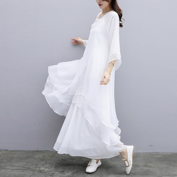 Buddha Stones 3Pcs Yoga Chiffon Clothing Uniform Meditation Zen Practice Women's Set  (Extra 30% Off | USE CODE: FS30) - image 26