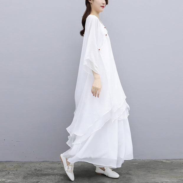 Buddha Stones 3Pcs Yoga Chiffon Clothing Uniform Meditation Zen Practice Women's Set  (Extra 30% Off | USE CODE: FS30) - image 24